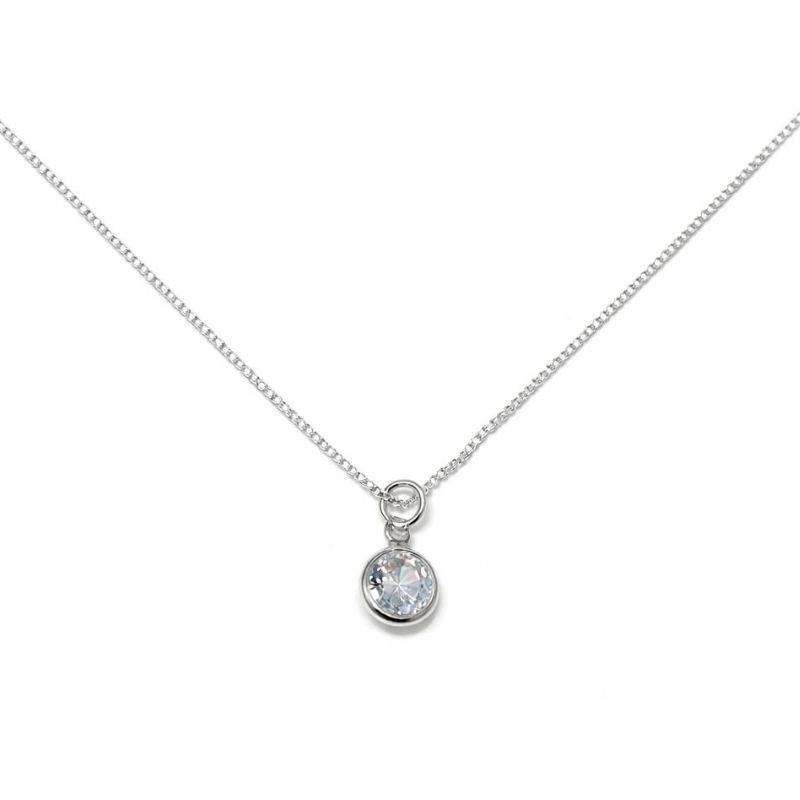 COLAR PONTO DE LUZ M SEMI PRATA