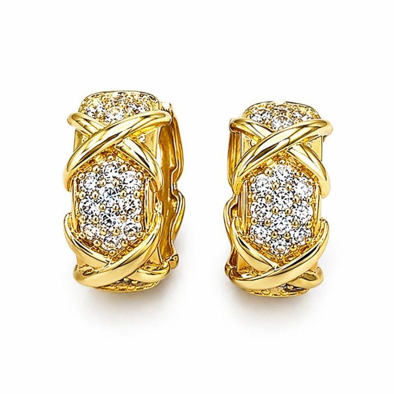 ARGOLA RIVIEIRA TX SEMI OURO