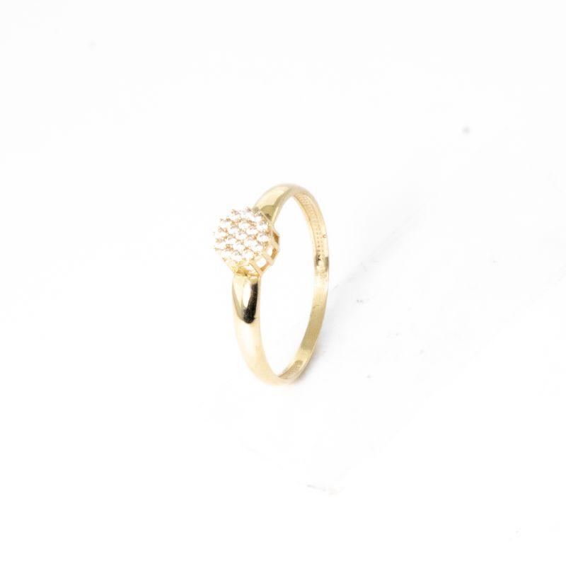 ANEL CHUVEIRINHO OURO 18K