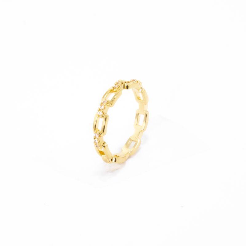 ANEL ELOS INSPIRED BOTTEGA OURO AMARELO