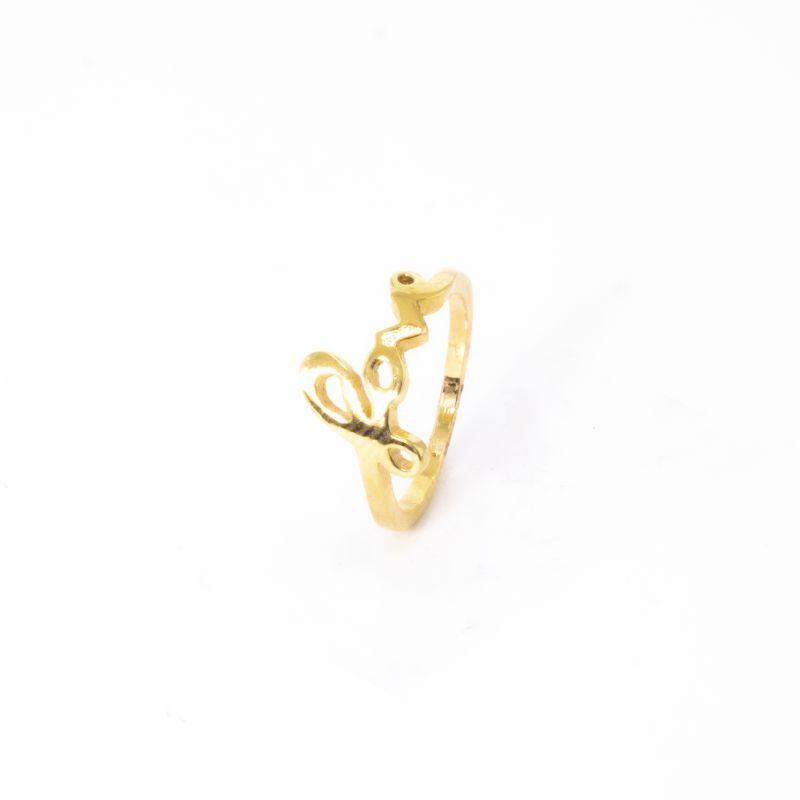 ANEL FALANGE LOVE ESCRITA