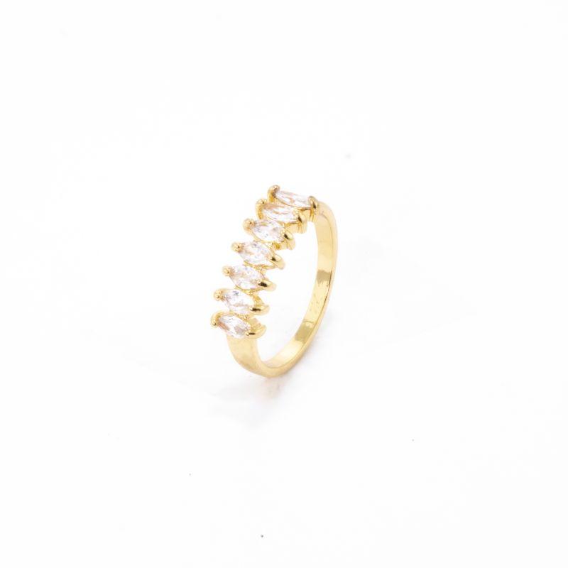 ANEL NAVETE DIAMOND OURO AMARELO