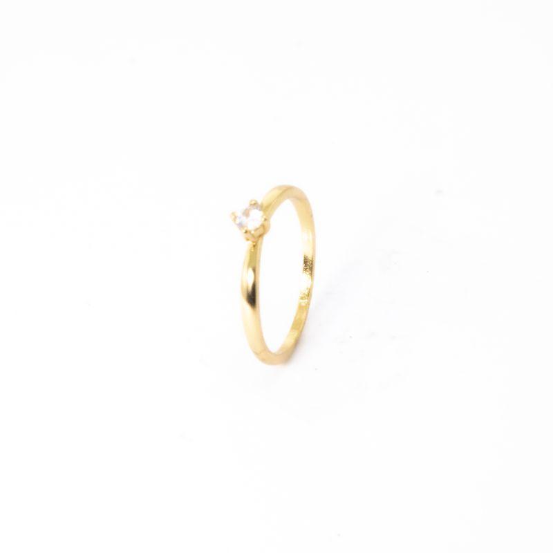 ANEL SOLITÁRIO 2,0MM 4 GARRAS