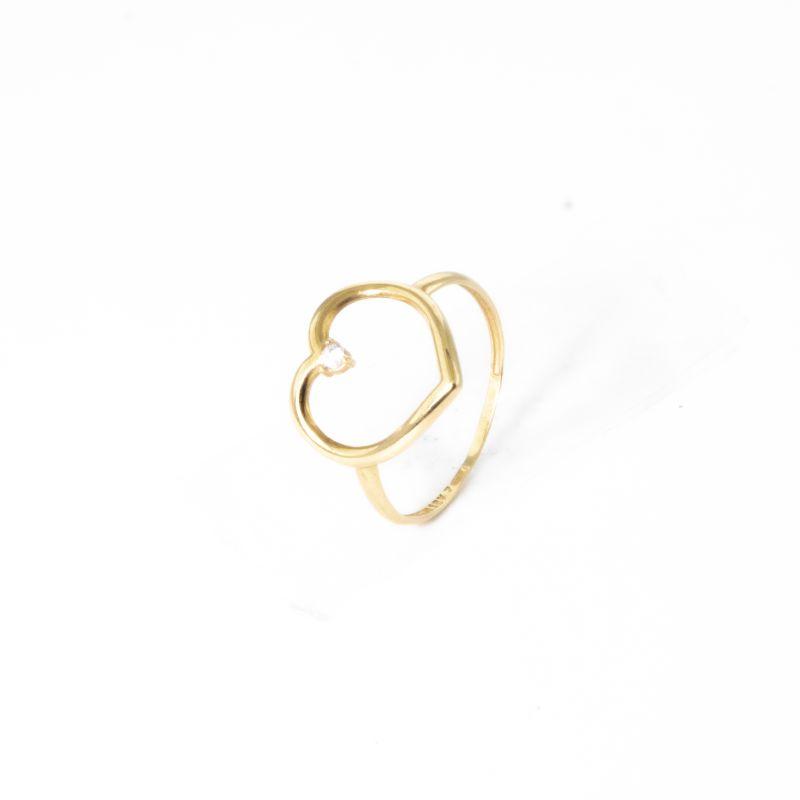 ANEL MARQUEZINE COM PONTO DE LUZ OURO 18K