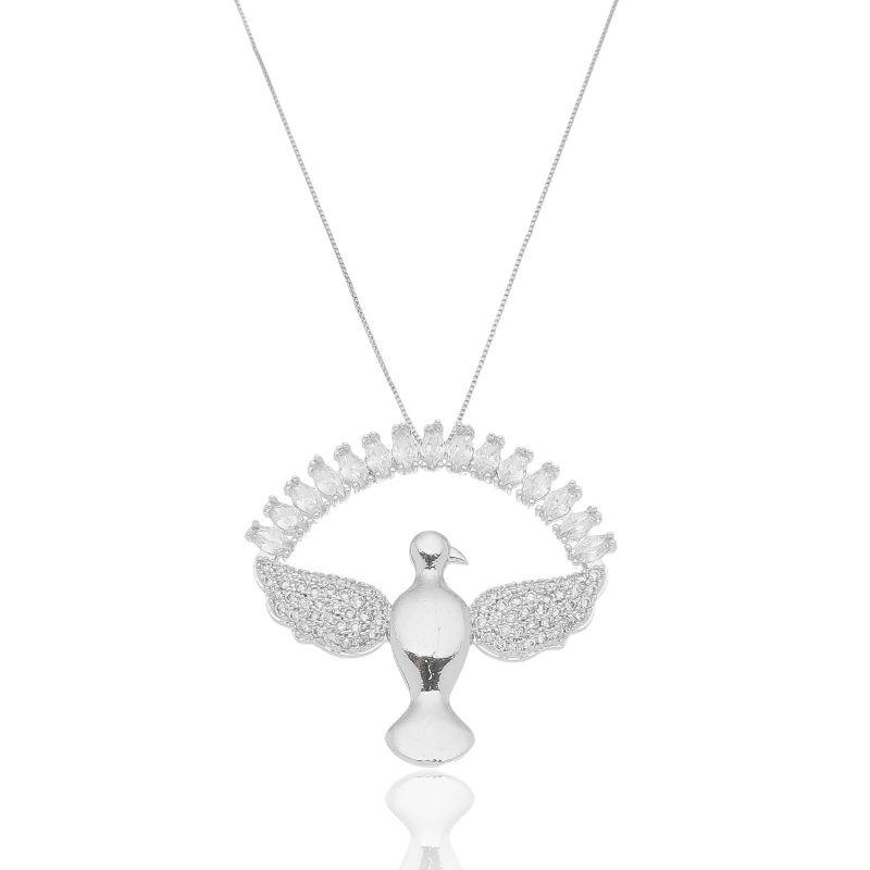 COLAR DIVINO DIAMOND OURO BRANCO