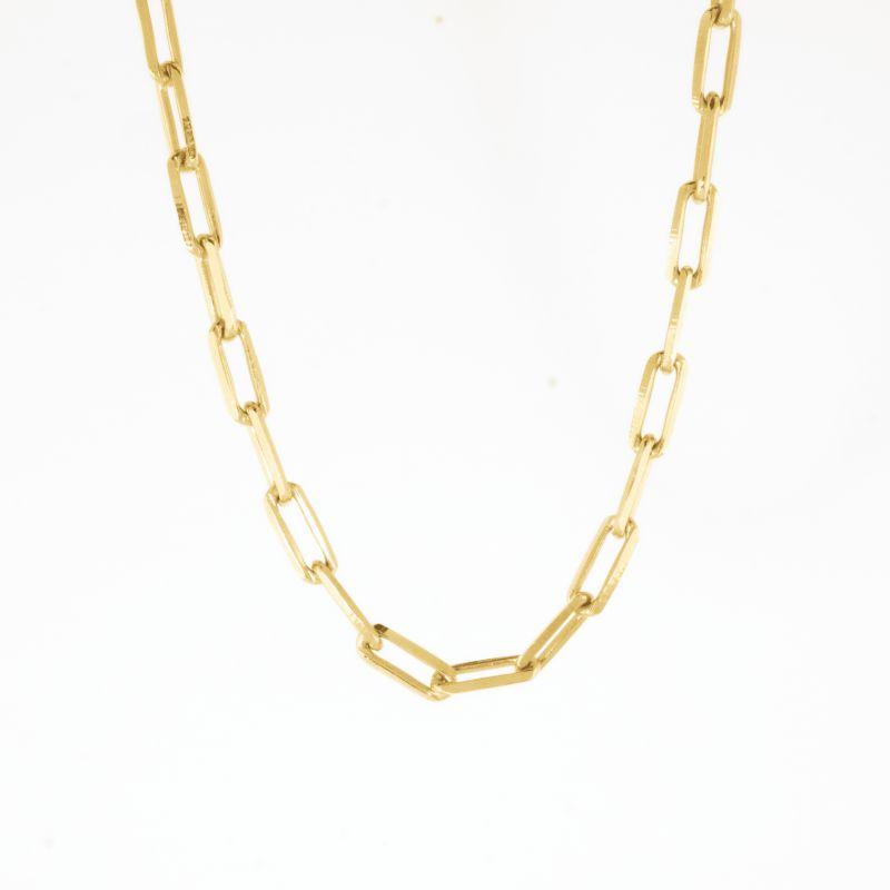 CORRENTE CARTIER FINA MASCULINA 60CM