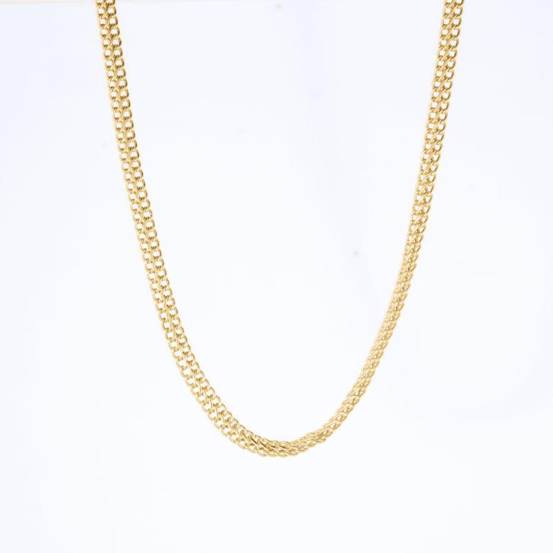 CORRENTE LACRAIA OURO 18K 45CM