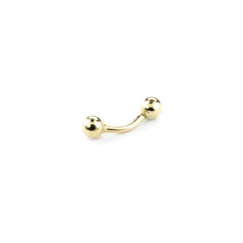 PIERCING TRAGUS BOLAS 18K