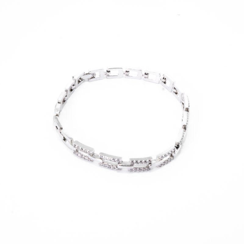 PULSEIRA ELO RELÓGIO CRAVEJADO