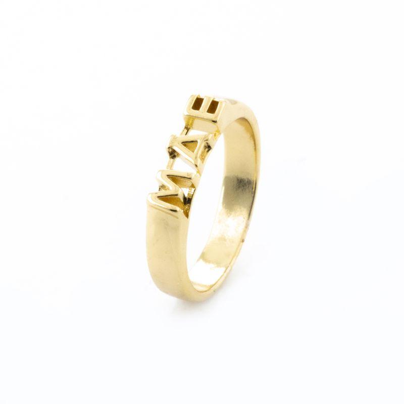 ANEL MAE B OURO AMARELO