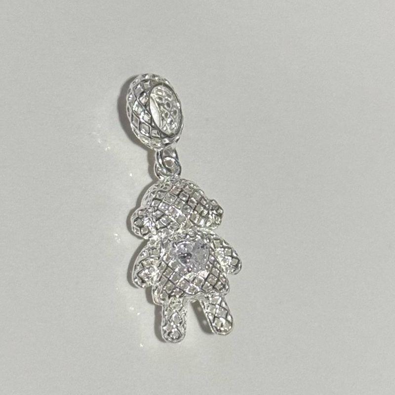 BERLOQUE MENINA LAMINADO COM UMA ZIRCÔNIA PRATA 925