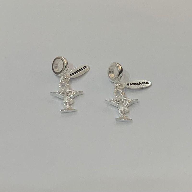 BERLOQUE PROFISSÃO FARMÁCIA PRATA 925