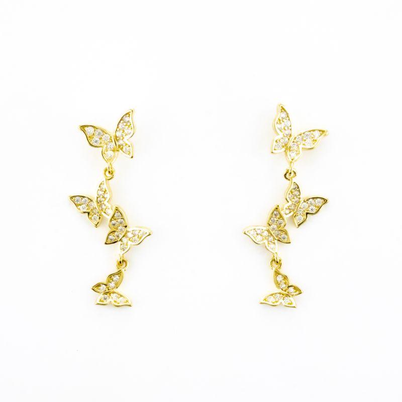 BRINCO PÊNDULO DE BORBOLETAS