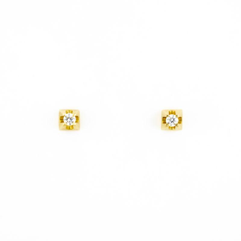 BRINCO PONTO DE LUZ GRIFF OURO 18K