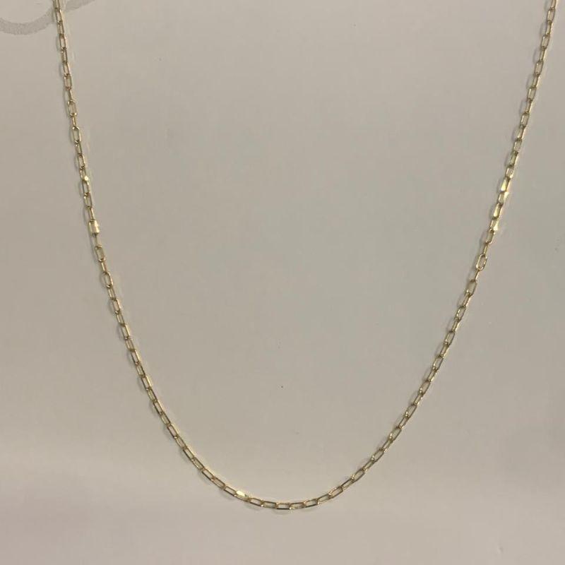 COLAR CARTIER FINA 45CM OURO 18K