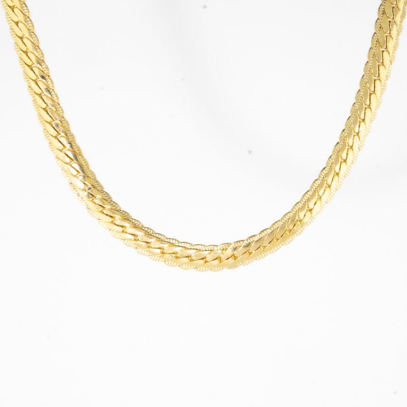 COLAR CHOCKER SERPENT CHAIN 35 CM
