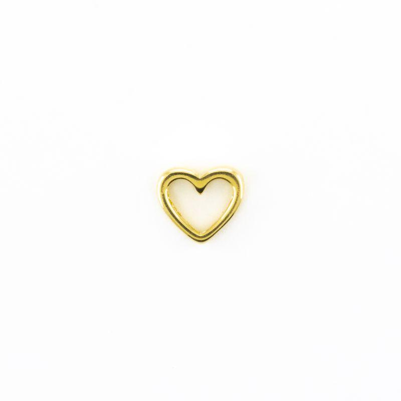 PINGENTE CORAÇÃO DE GALERIA PASSANTE