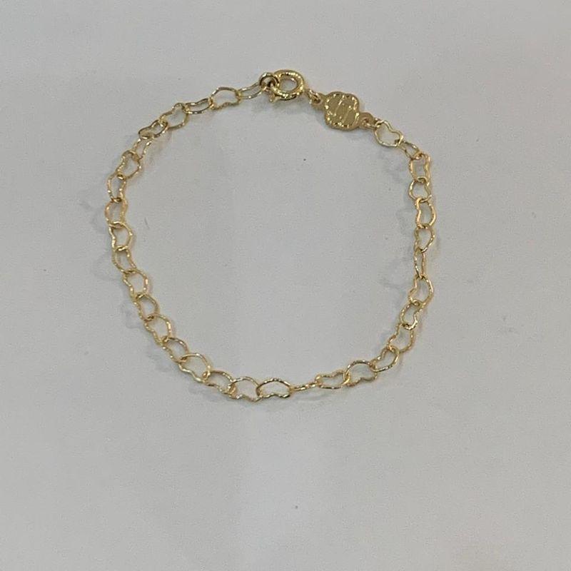 PULSEIRA INFANTIL ELOS CORAÇÃO