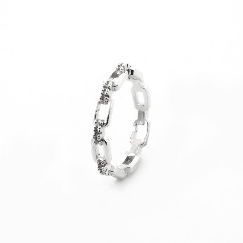 ANEL ELOS INSPIRED BOTTEGA OURO BRANCO