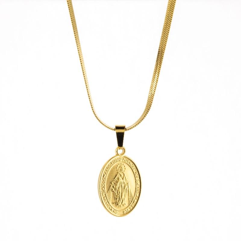 COLAR MALHA SANTA 45CM