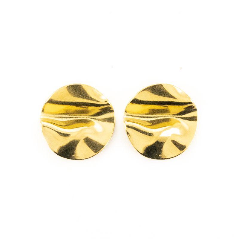 BRINCO REDONDO ORGÂNICO SEMIJOIA