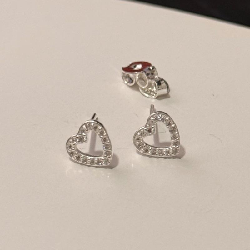 BRINCO CORAÇÃO CRAVP PRATA 925
