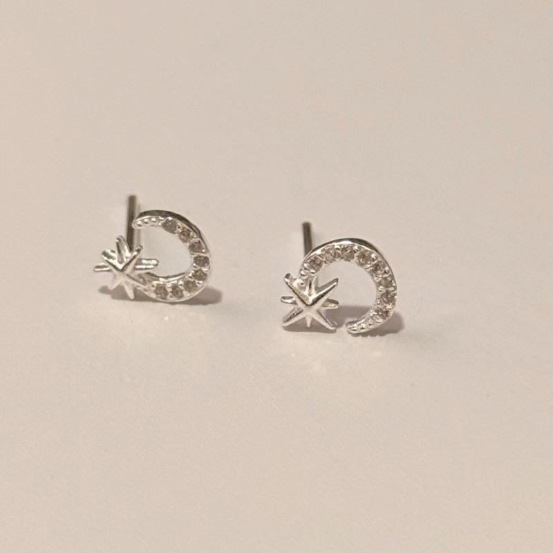 BRINCO LUA STAR PRATA 925