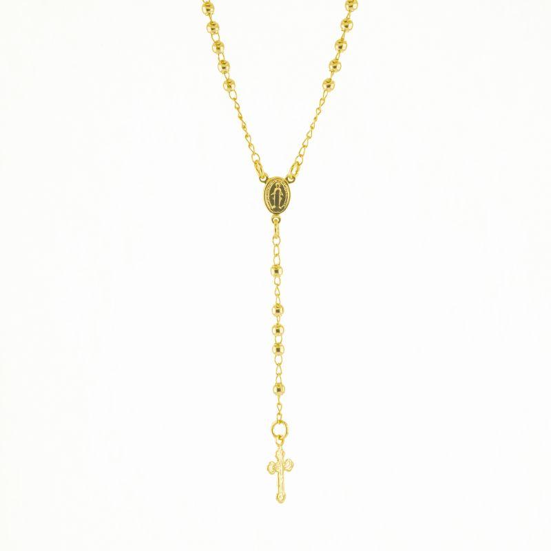 COLAR TERÇO SEMIJOIA