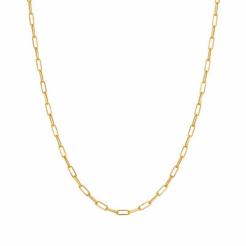 COLAR CARTIER ESPESSURA FINA 60CM OURO 18K