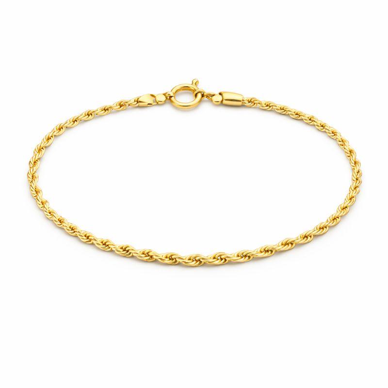 PULSEIRA VINTAGE BAIANO 18CM OURO 18K