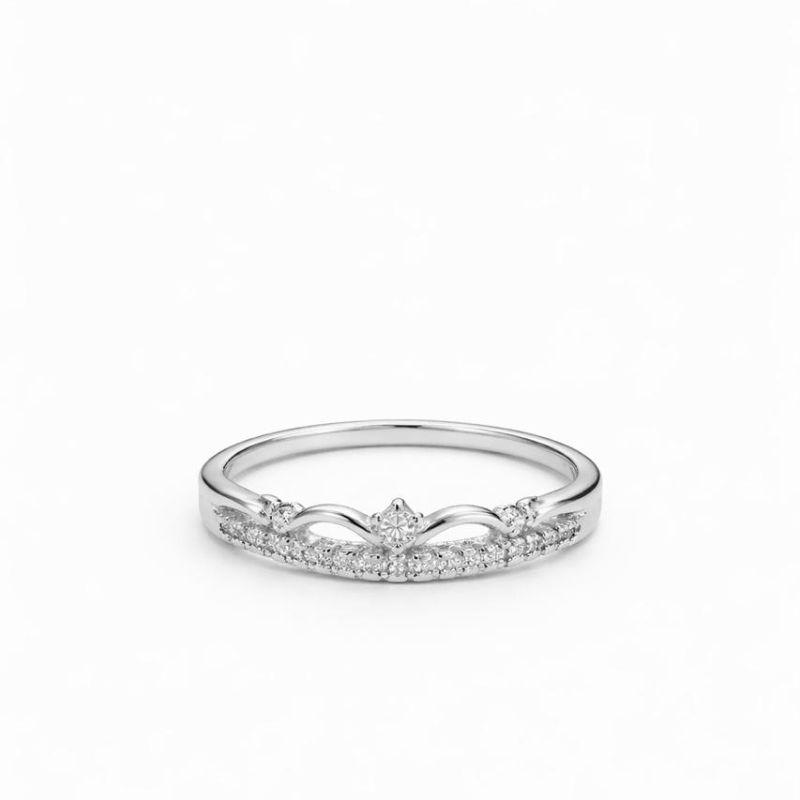 ANEL COROA PRINCESS SEMI PRATA