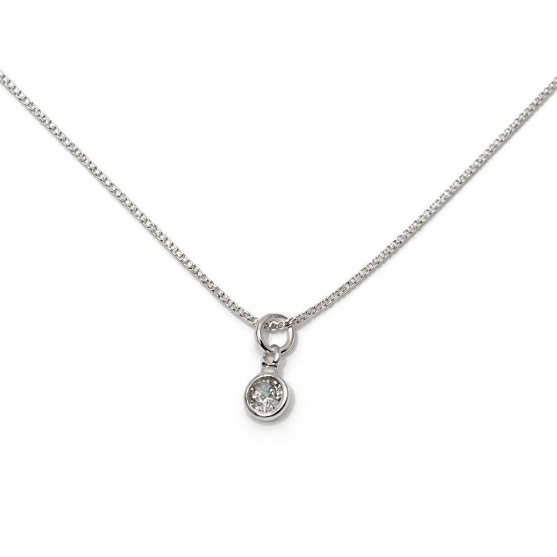 COLAR PONTO DE LUZ PP SEMI PRATA