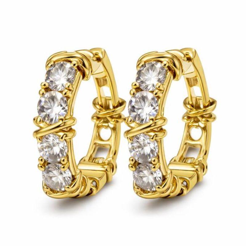 ARGOLA RIVIEIRA TX PEDRARIA SEMI OURO