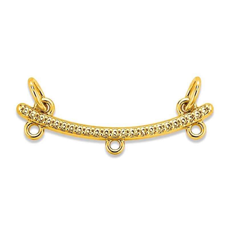 CANGA TRIPLA DETALHADA SEMI OURO