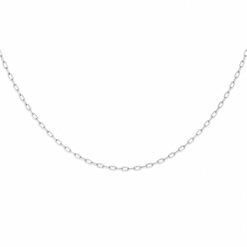 CORRENTE CARTIER SLIM 40CM SEMI PRATA