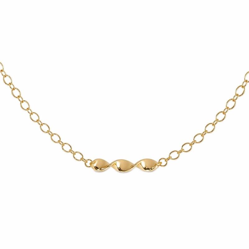 PULSEIRA ONDAS / ELOS OVAIS SEMI OURO